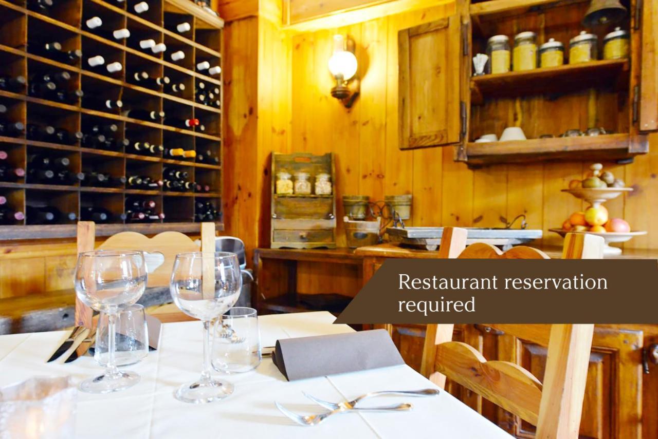Hotel Petit Dahu - Chambres Et Restaurant Cogne Buitenkant foto